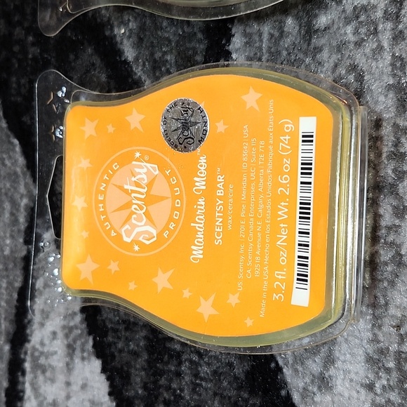 SCENTSY MANDARIN MOON & PEPPERMINT DREAMS WAX BAR BUNDLE - Picture 2 of 7